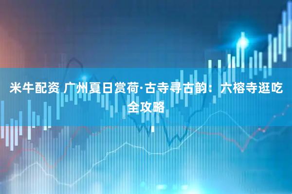 米牛配资 广州夏日赏荷·古寺寻古韵：六榕寺逛吃全攻略