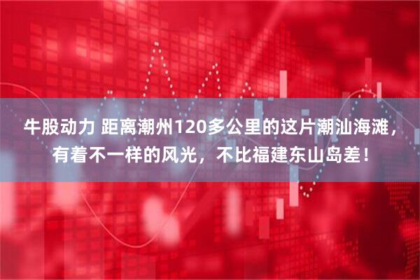 牛股动力 距离潮州120多公里的这片潮汕海滩，有着不一样的风光，不比福建东山岛差！