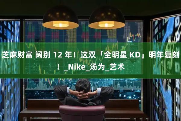 芝麻财富 阔别 12 年！这双「全明星 KD」明年复刻！_Nike_汤为_艺术